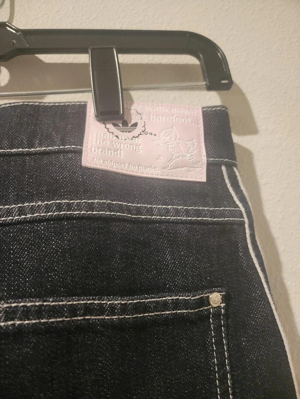 Unisex Adidas ORIGINALS DENIM WORK PANTS